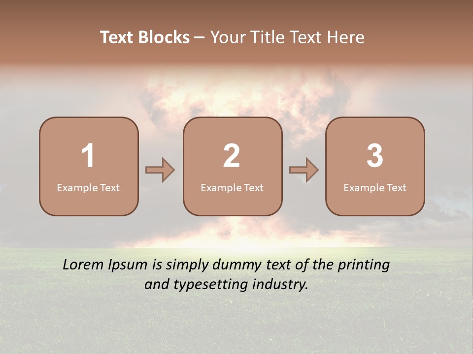 Digital Red Blaze PowerPoint Template