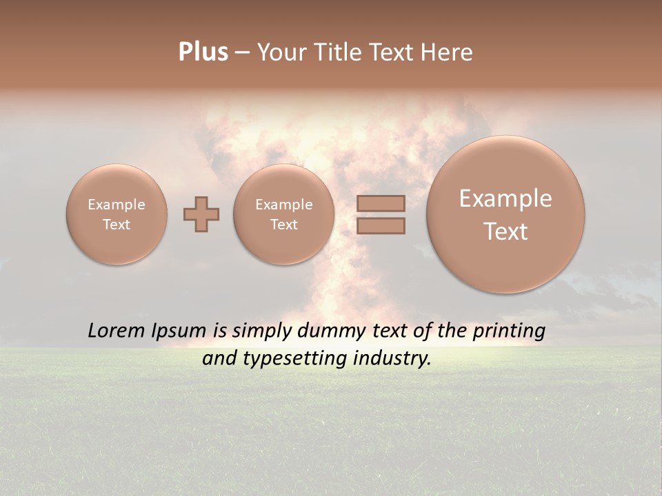 Digital Red Blaze PowerPoint Template