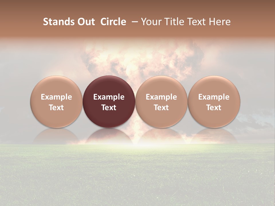 Digital Red Blaze PowerPoint Template