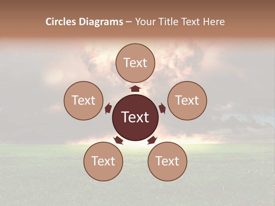 Digital Red Blaze PowerPoint Template