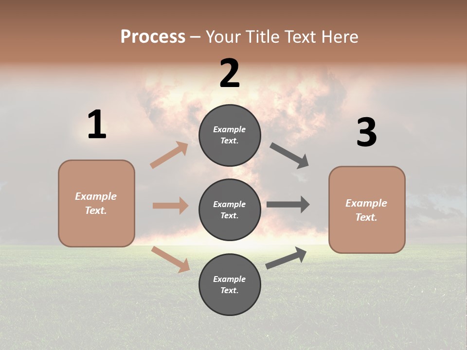 Digital Red Blaze PowerPoint Template