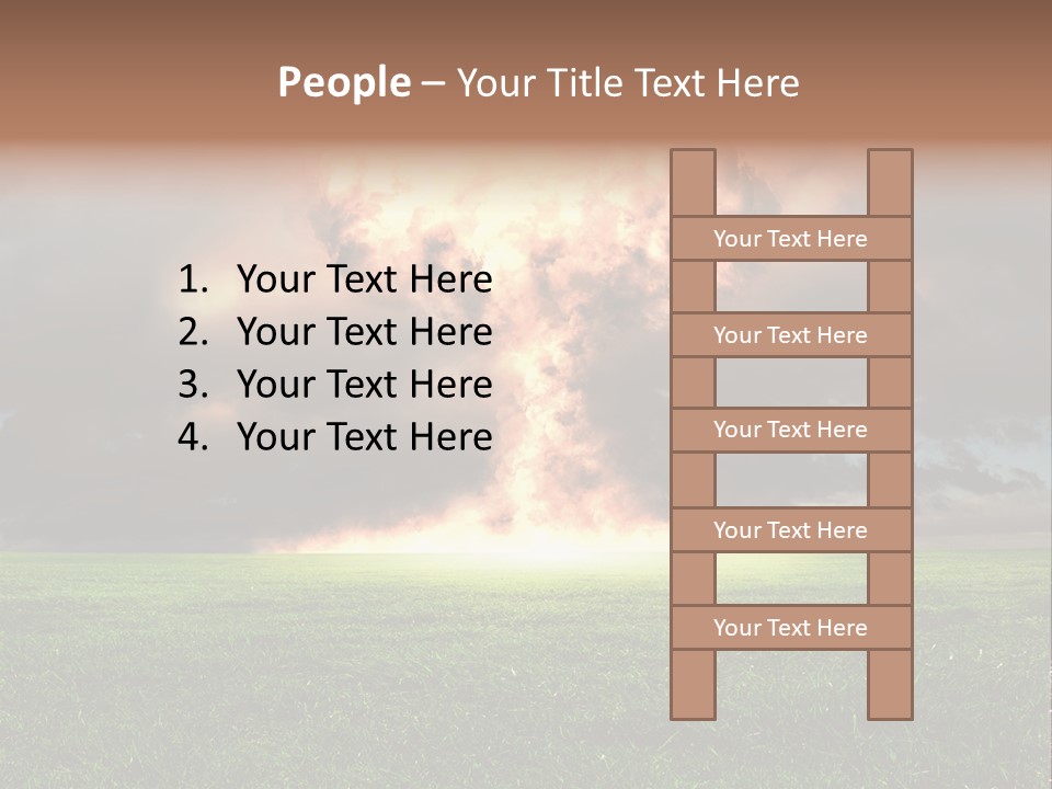 Digital Red Blaze PowerPoint Template