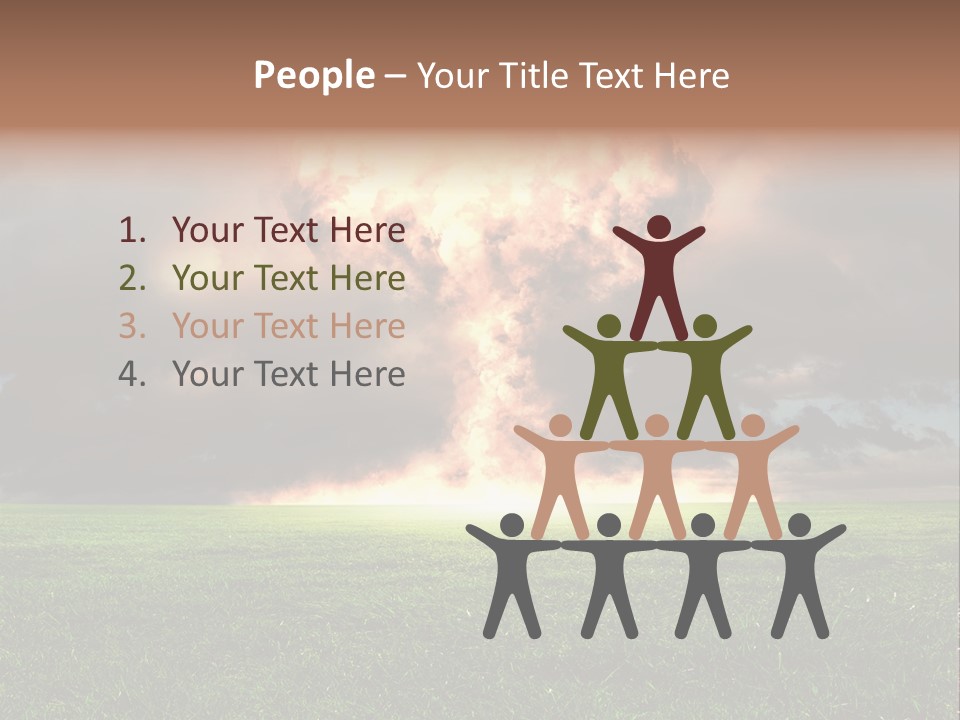 Digital Red Blaze PowerPoint Template