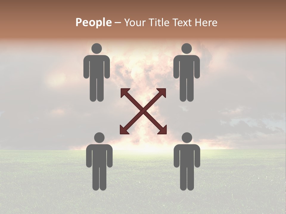 Digital Red Blaze PowerPoint Template