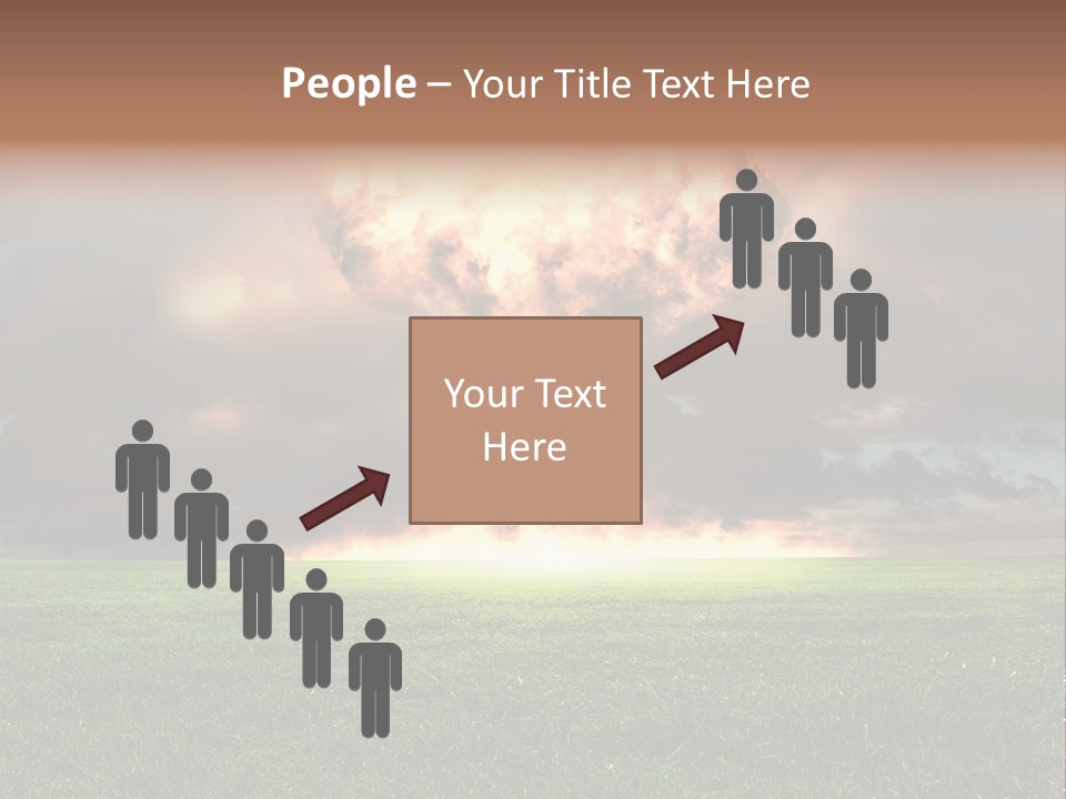 Digital Red Blaze PowerPoint Template