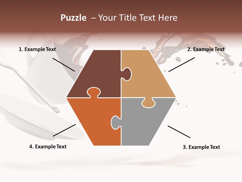 Drop Motion Isolated PowerPoint Template
