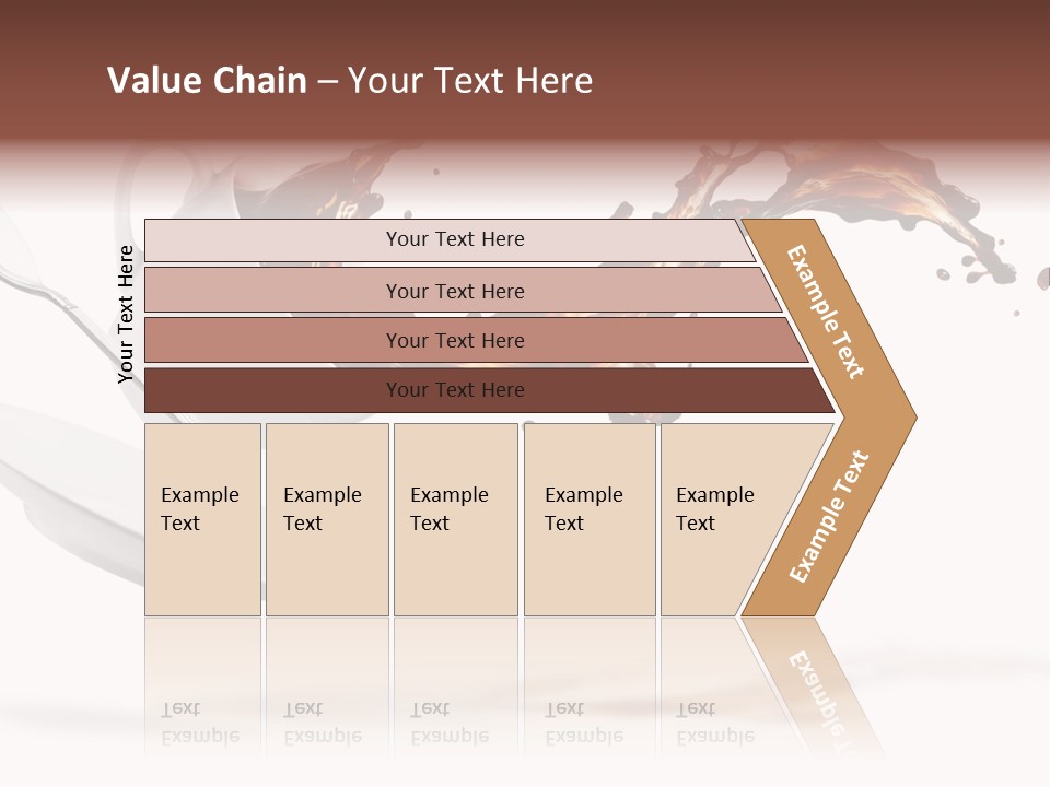Drop Motion Isolated PowerPoint Template