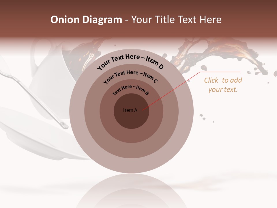 Drop Motion Isolated PowerPoint Template