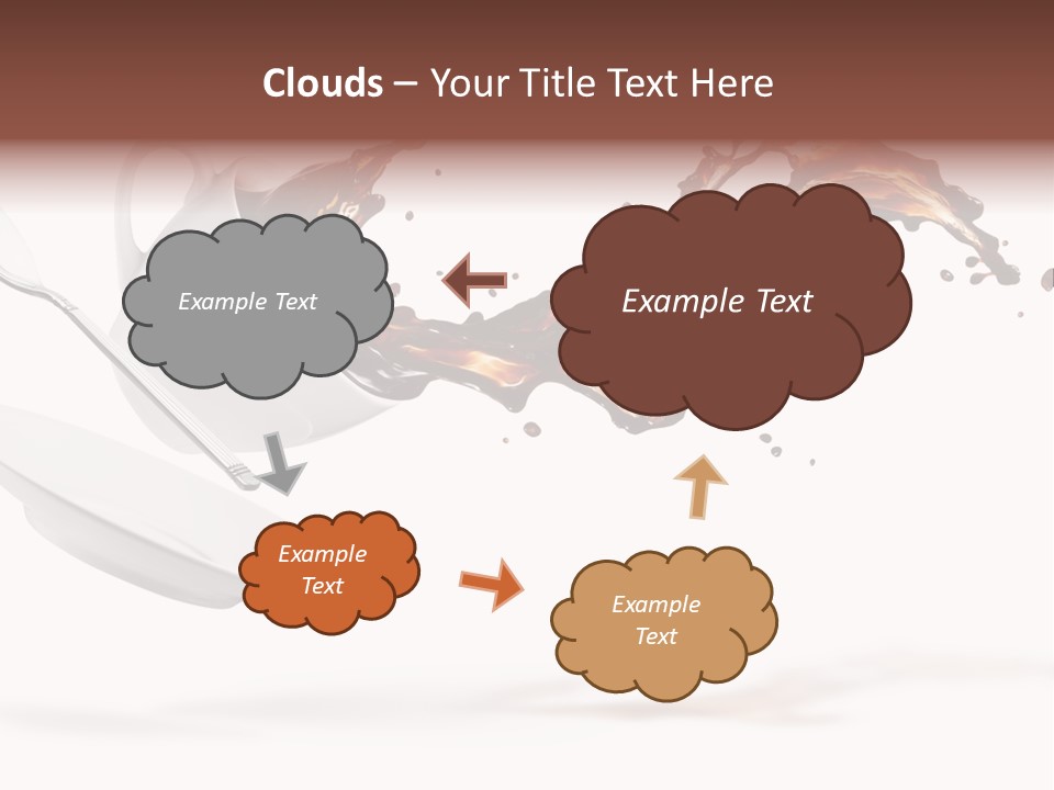 Drop Motion Isolated PowerPoint Template