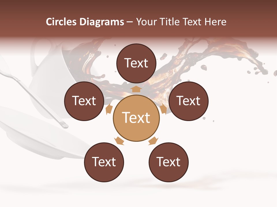 Drop Motion Isolated PowerPoint Template