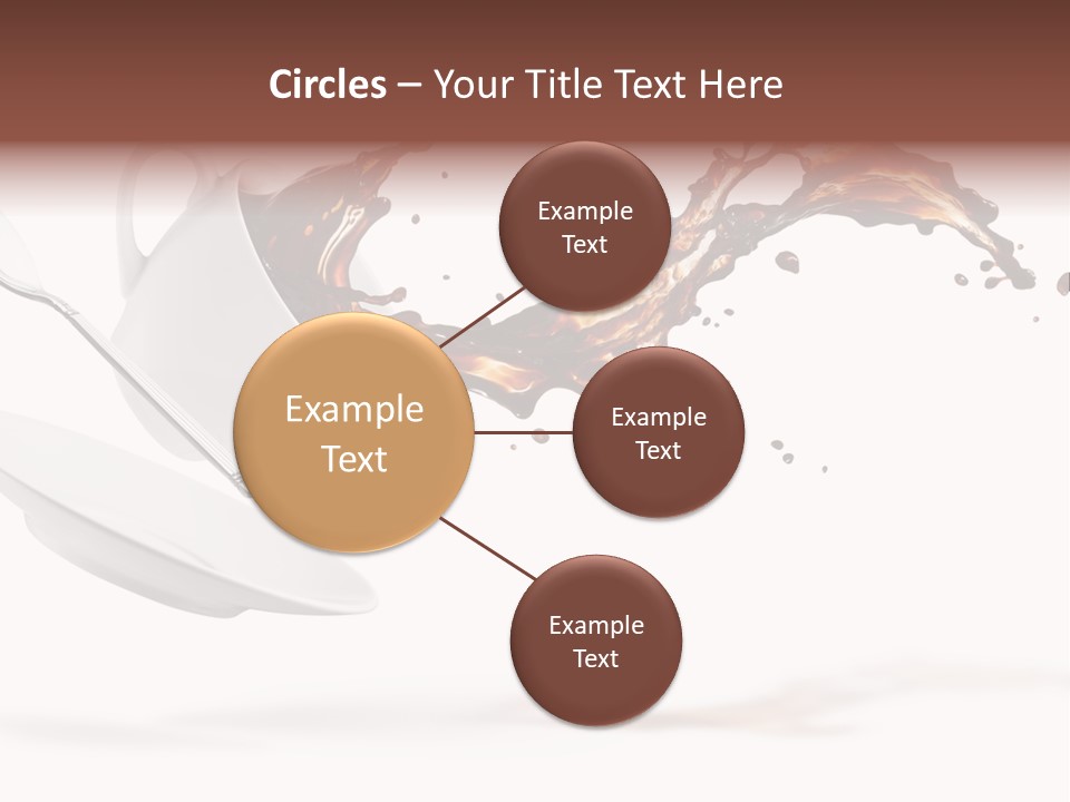 Drop Motion Isolated PowerPoint Template