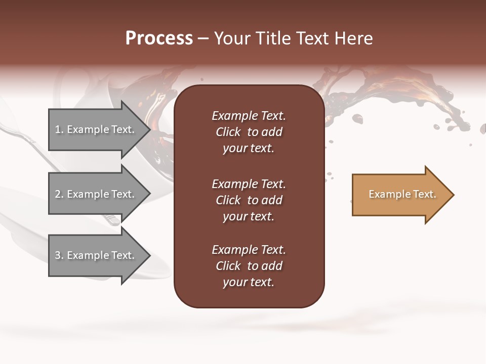 Drop Motion Isolated PowerPoint Template
