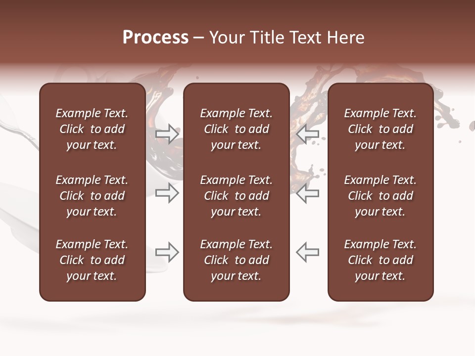 Drop Motion Isolated PowerPoint Template