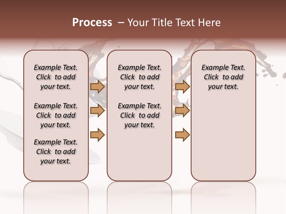 Drop Motion Isolated PowerPoint Template