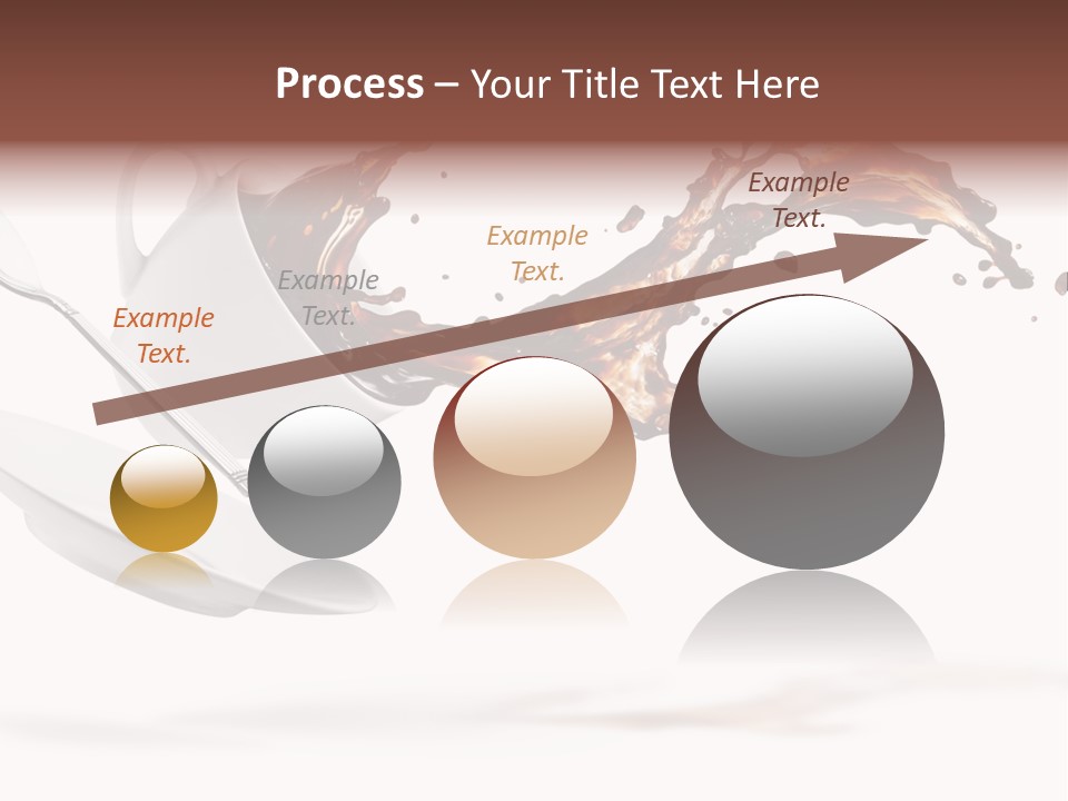 Drop Motion Isolated PowerPoint Template