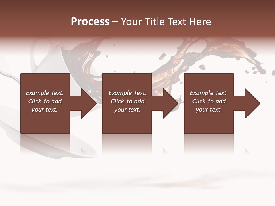 Drop Motion Isolated PowerPoint Template