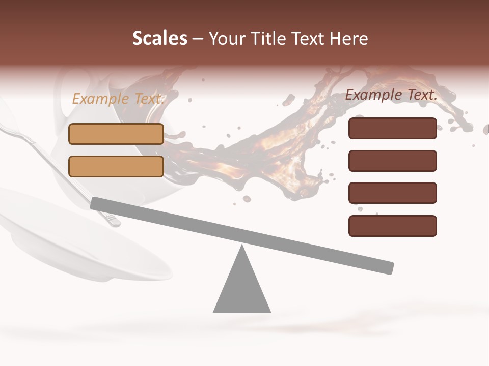 Drop Motion Isolated PowerPoint Template
