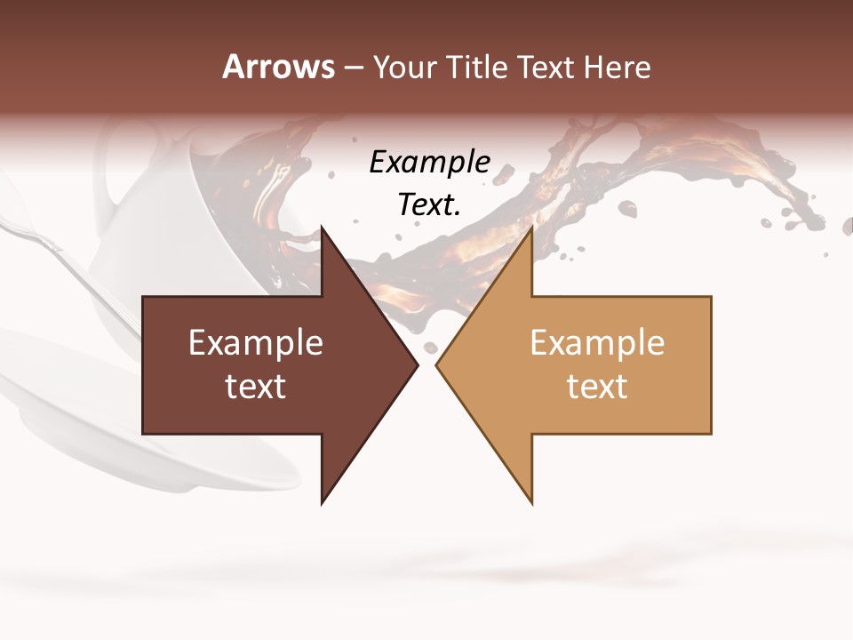 Drop Motion Isolated PowerPoint Template