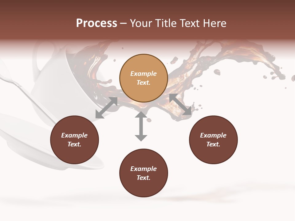 Drop Motion Isolated PowerPoint Template