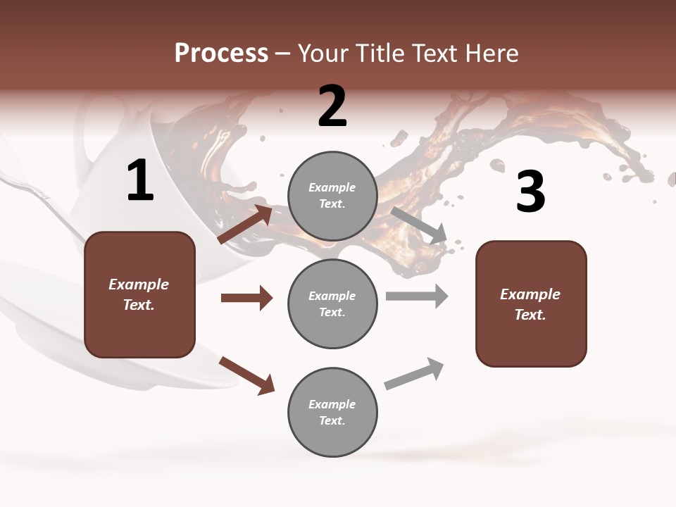 Drop Motion Isolated PowerPoint Template