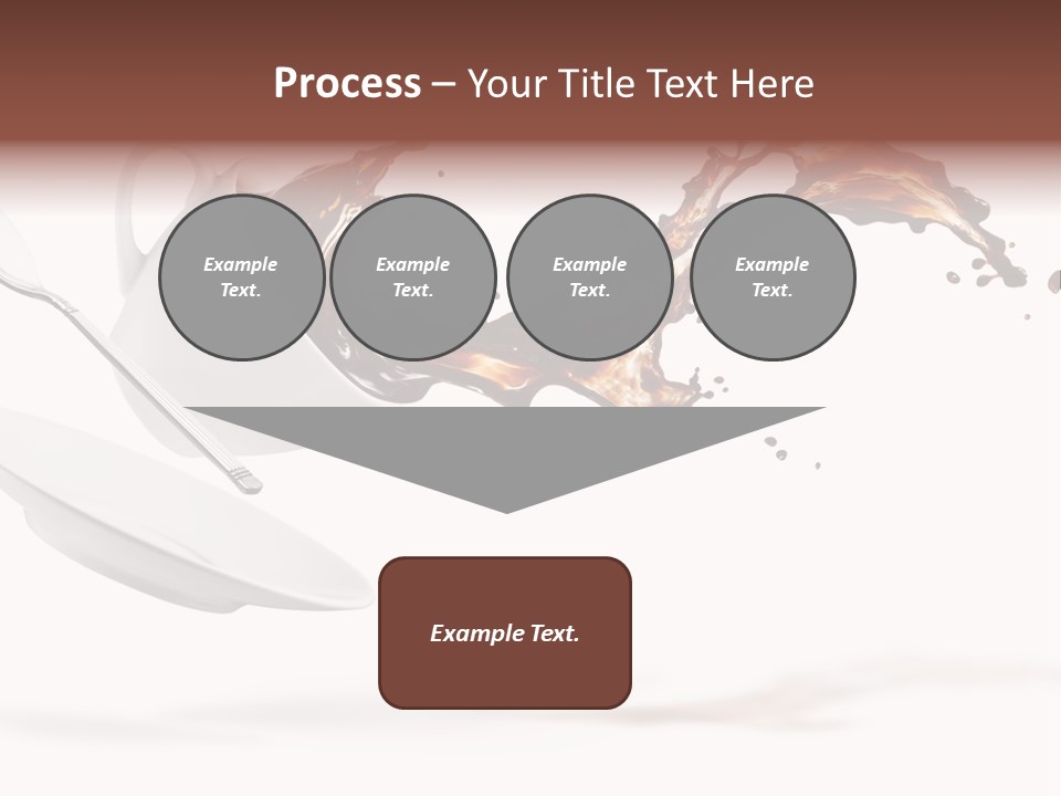 Drop Motion Isolated PowerPoint Template