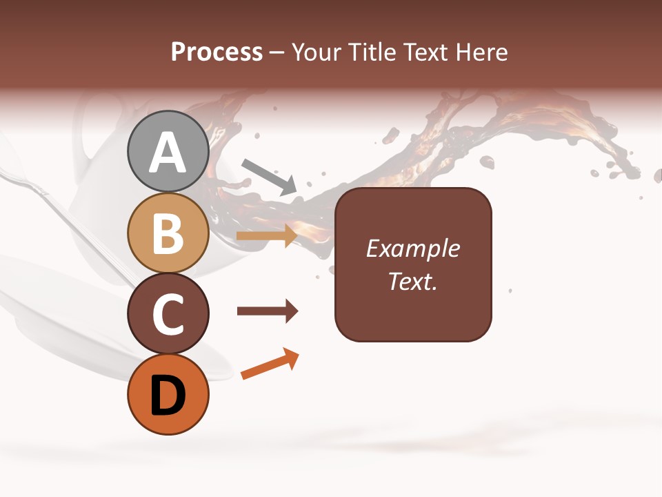 Drop Motion Isolated PowerPoint Template