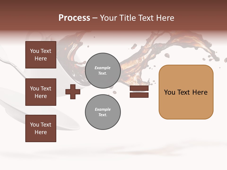 Drop Motion Isolated PowerPoint Template