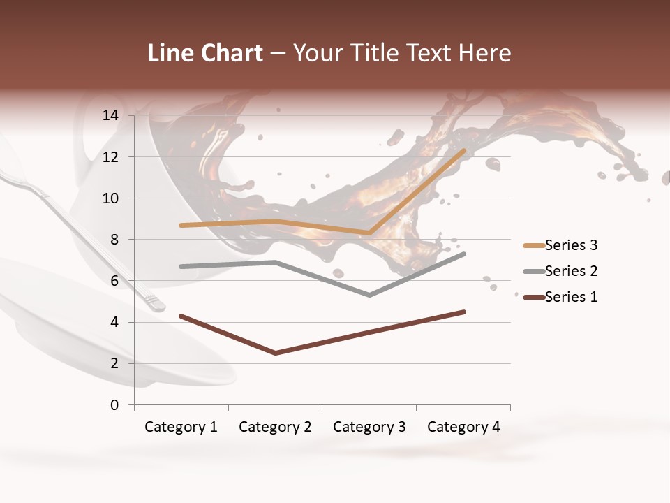 Drop Motion Isolated PowerPoint Template