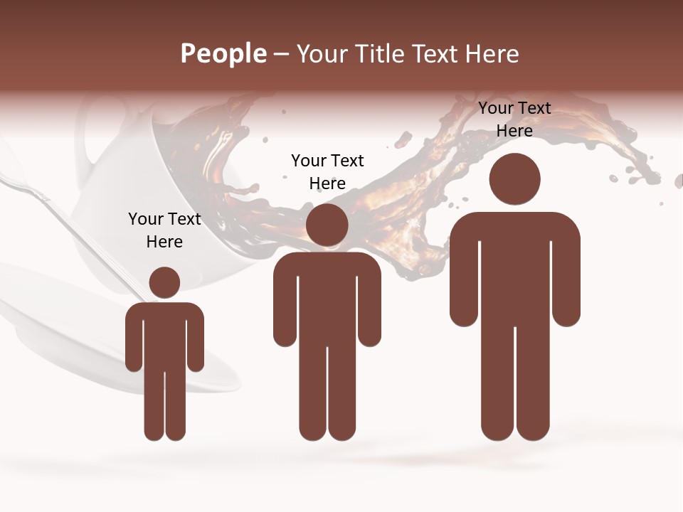 Drop Motion Isolated PowerPoint Template