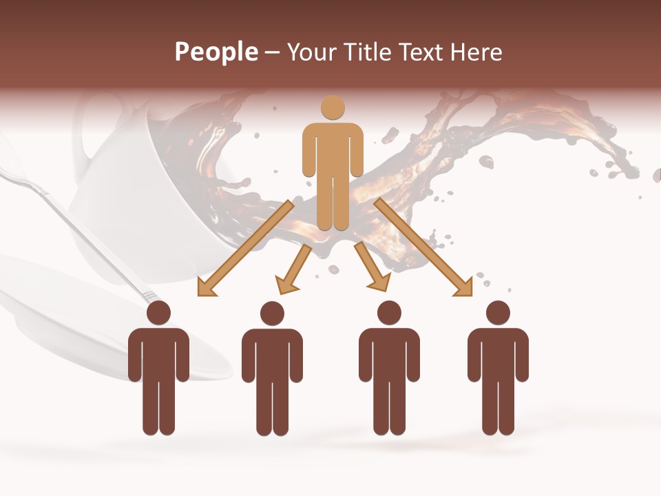 Drop Motion Isolated PowerPoint Template