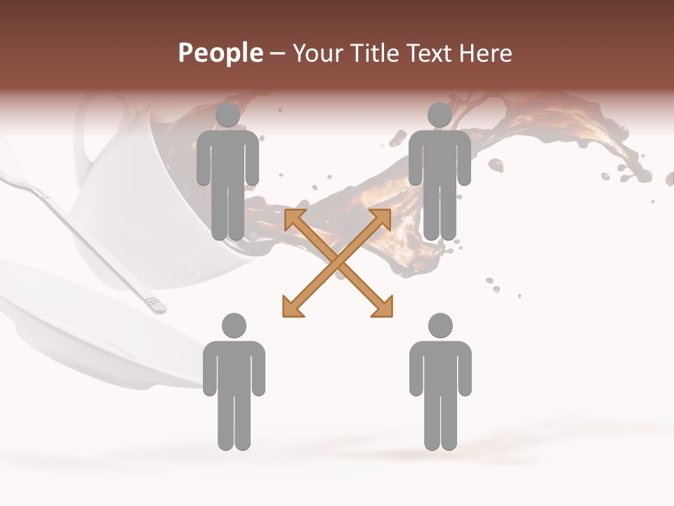 Drop Motion Isolated PowerPoint Template