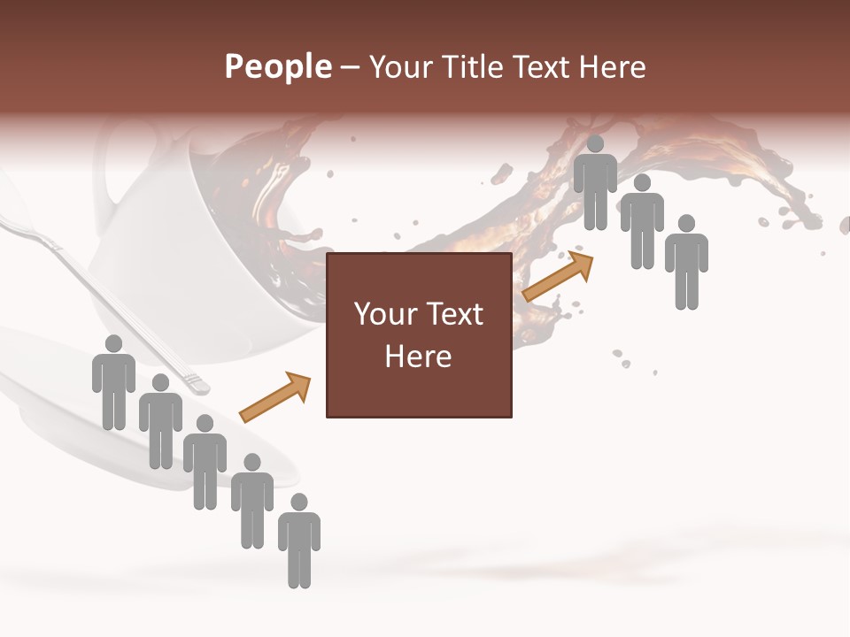 Drop Motion Isolated PowerPoint Template