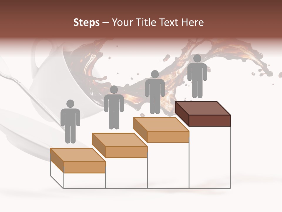 Drop Motion Isolated PowerPoint Template