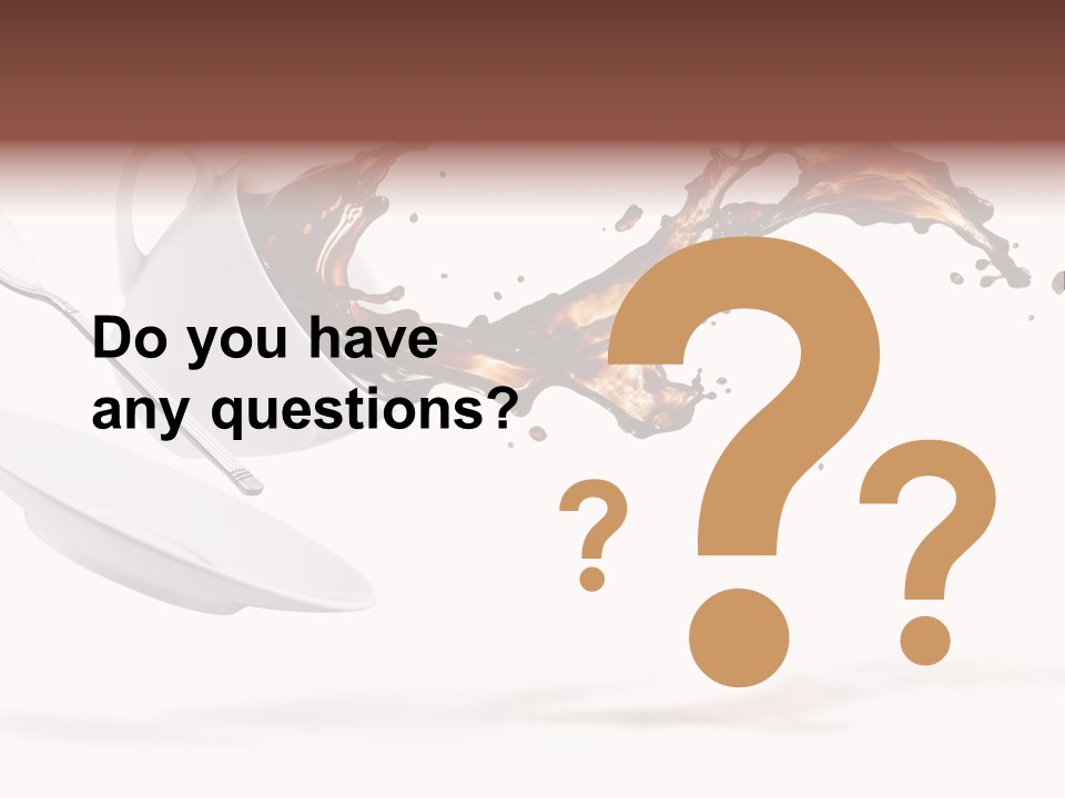 Drop Motion Isolated PowerPoint Template