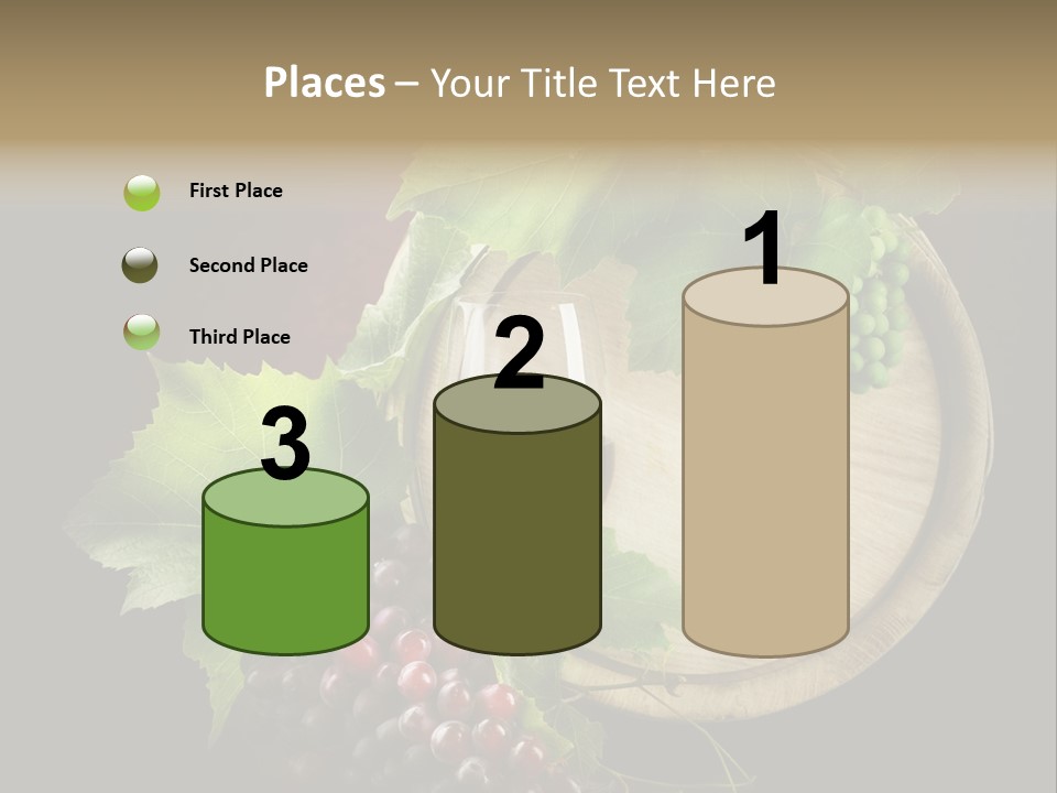 Menu Leaf Concept PowerPoint Template