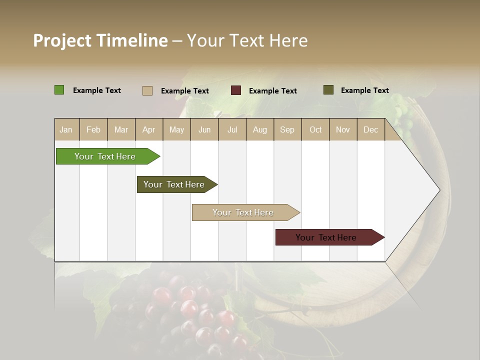 Menu Leaf Concept PowerPoint Template