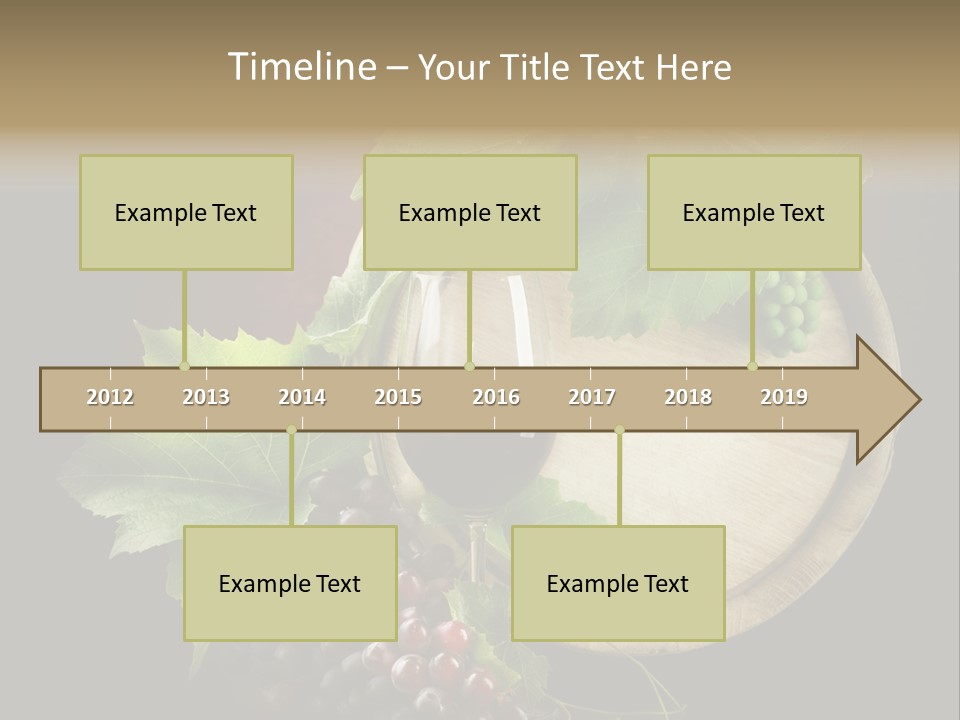 Menu Leaf Concept PowerPoint Template
