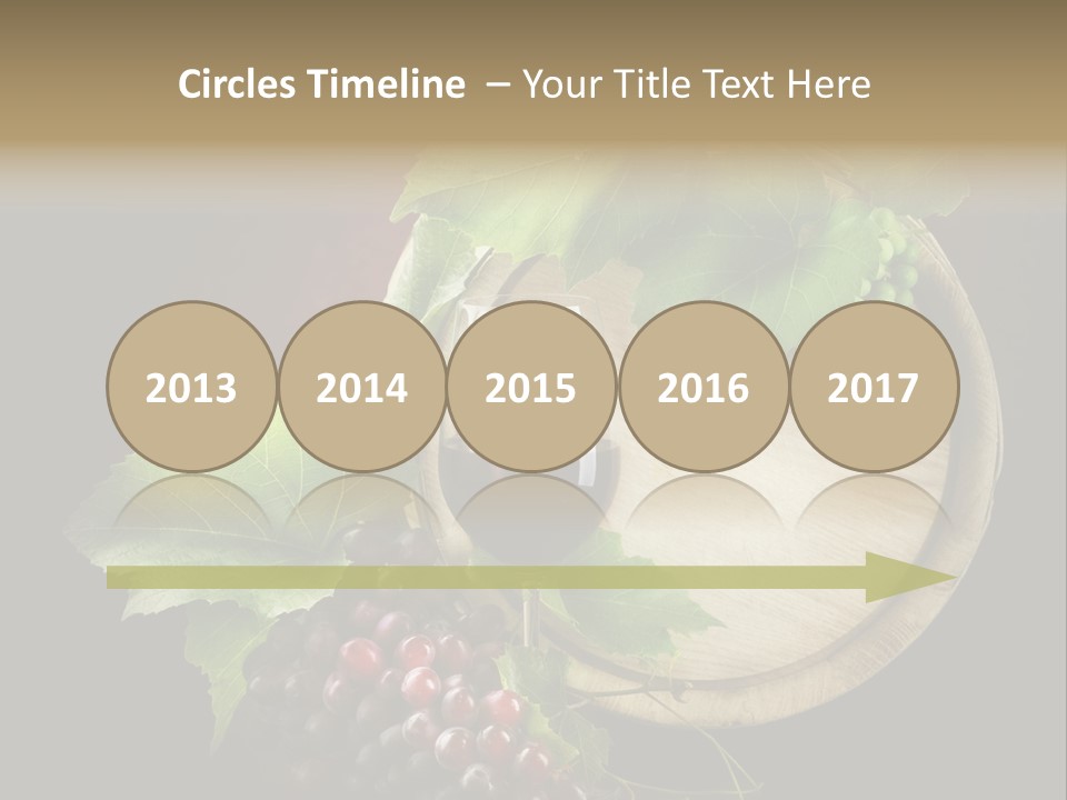 Menu Leaf Concept PowerPoint Template