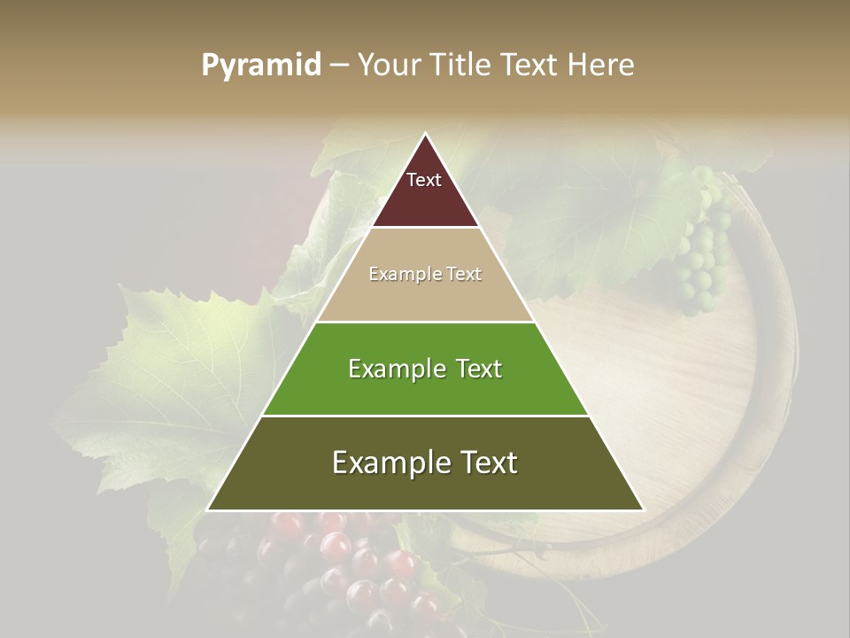 Menu Leaf Concept PowerPoint Template