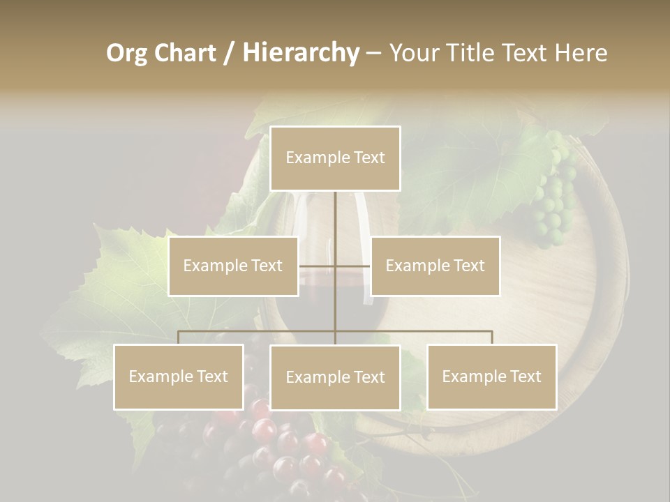 Menu Leaf Concept PowerPoint Template