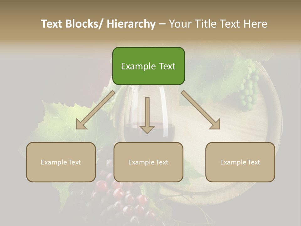 Menu Leaf Concept PowerPoint Template