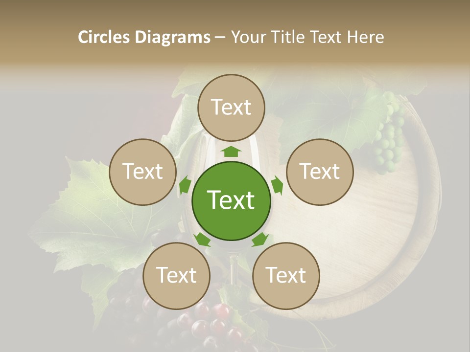 Menu Leaf Concept PowerPoint Template