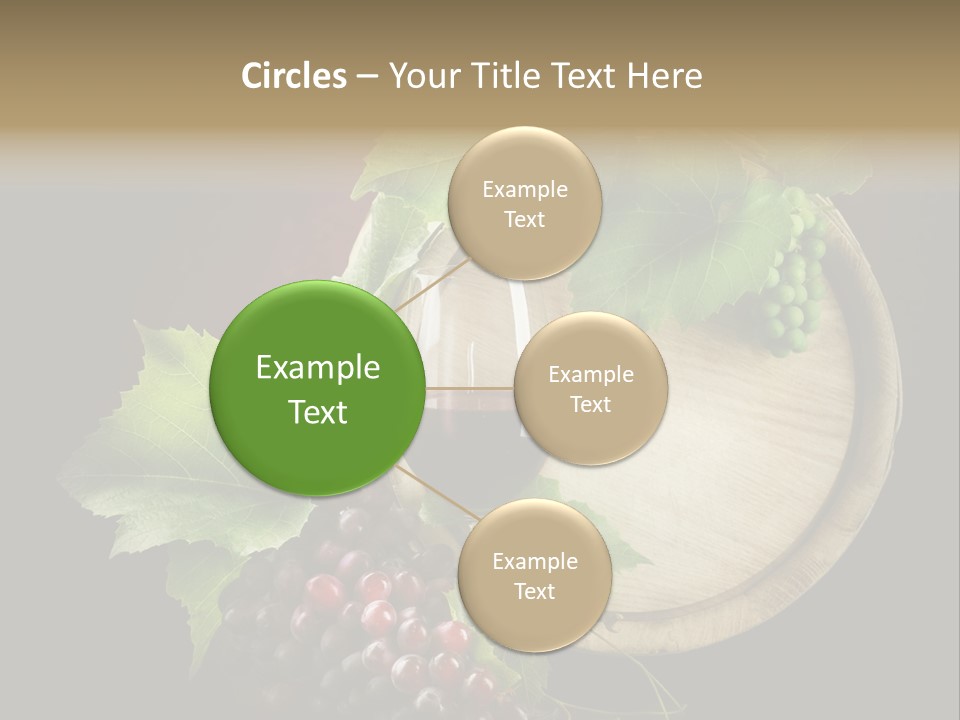 Menu Leaf Concept PowerPoint Template