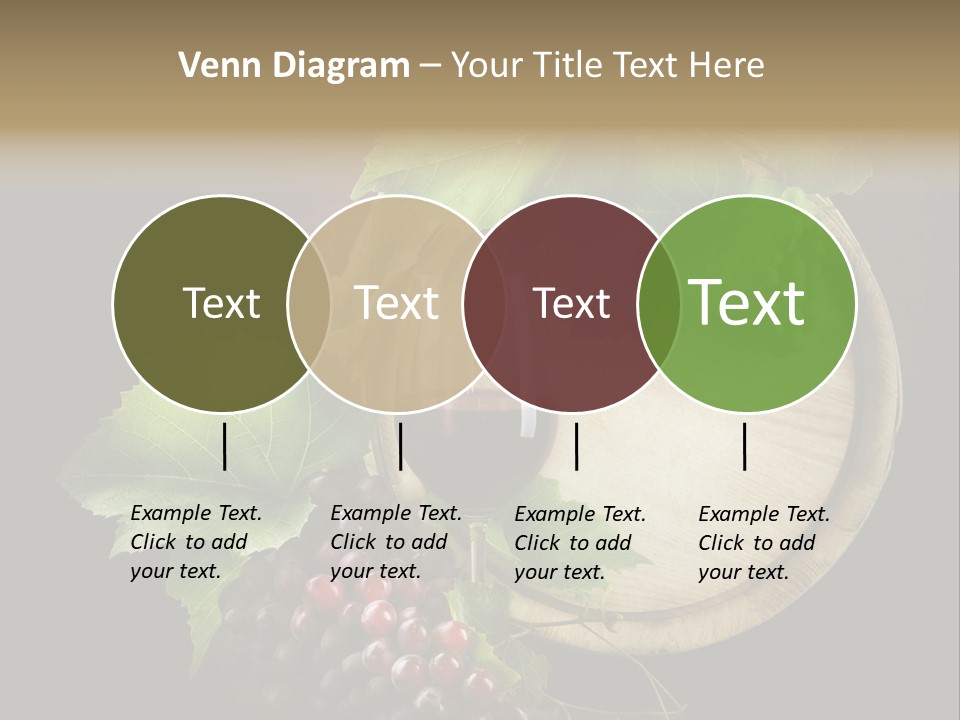 Menu Leaf Concept PowerPoint Template