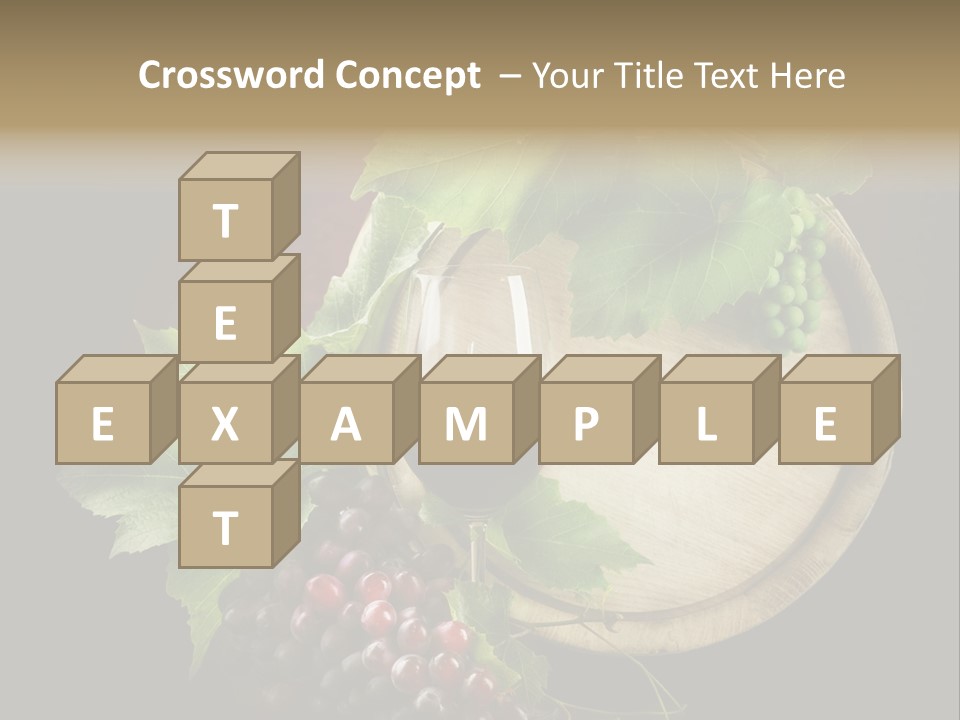 Menu Leaf Concept PowerPoint Template