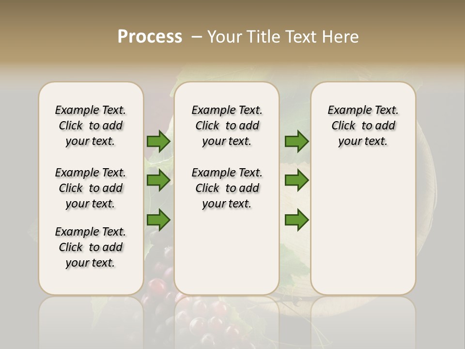 Menu Leaf Concept PowerPoint Template