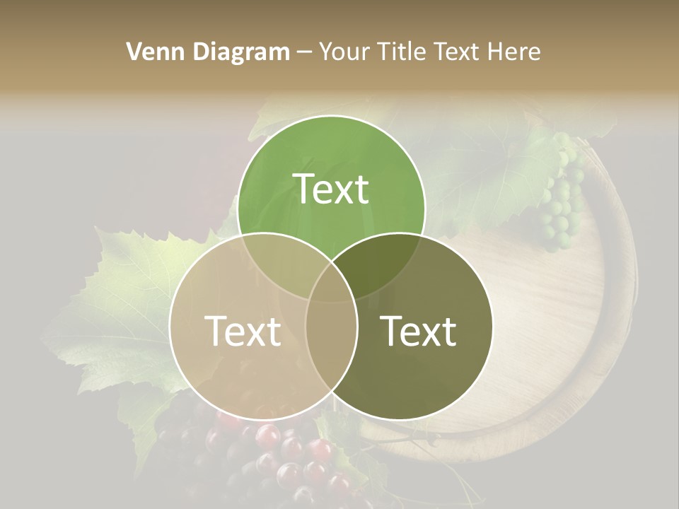 Menu Leaf Concept PowerPoint Template