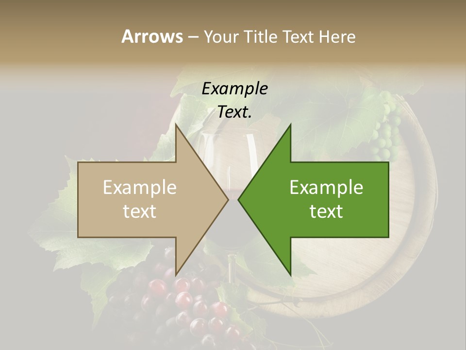 Menu Leaf Concept PowerPoint Template