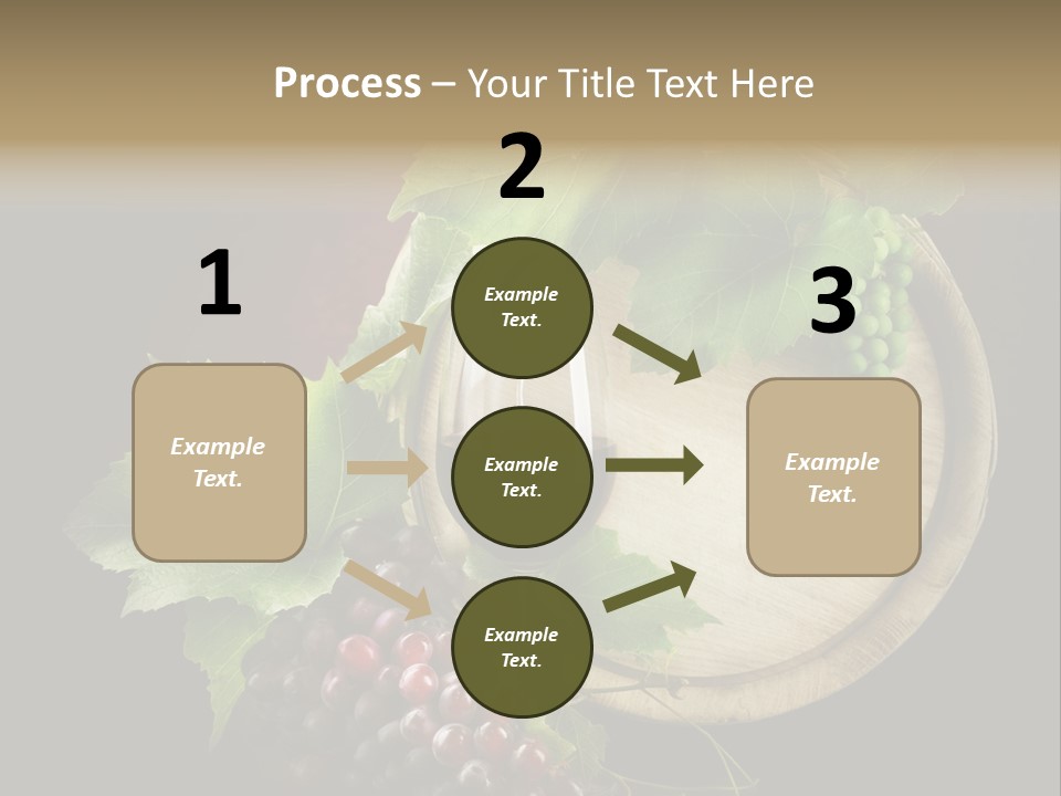 Menu Leaf Concept PowerPoint Template