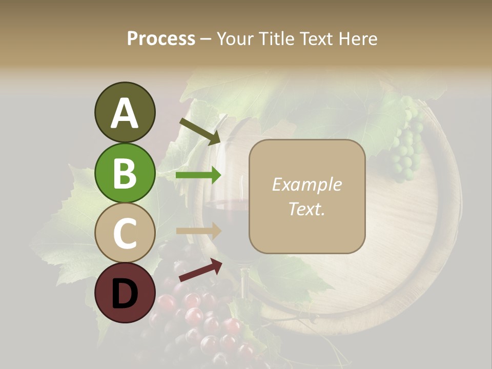 Menu Leaf Concept PowerPoint Template